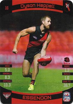 2021 Team Coach AFL #16 Dyson Heppell Front